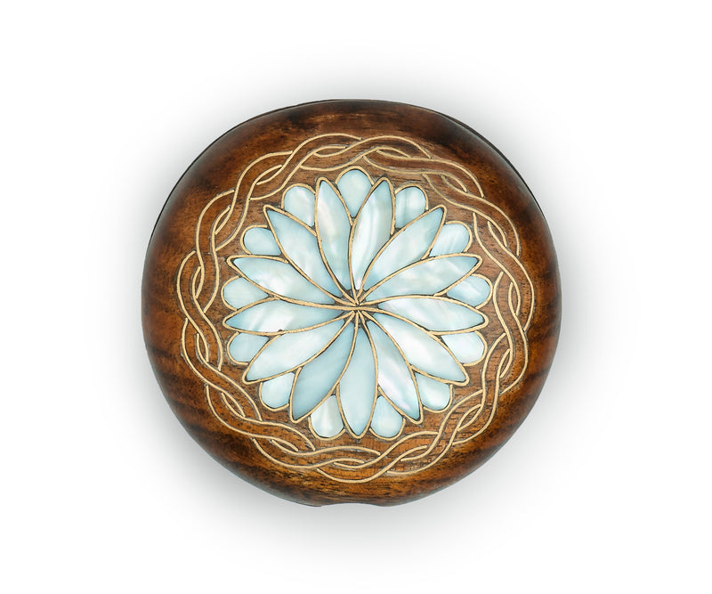 Pearl Vintage Hand Mirror