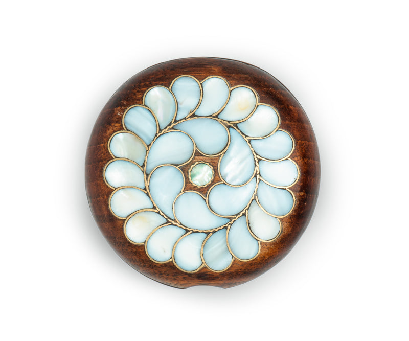 Pearl Vintage Hand Mirror